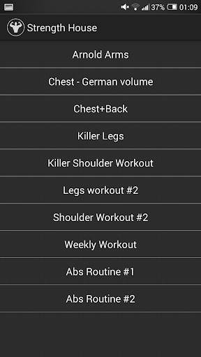 Strength House - GYM Workouts 1RM screenshot 2