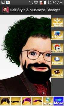 Hair Style & Mustache Changer screenshot 3