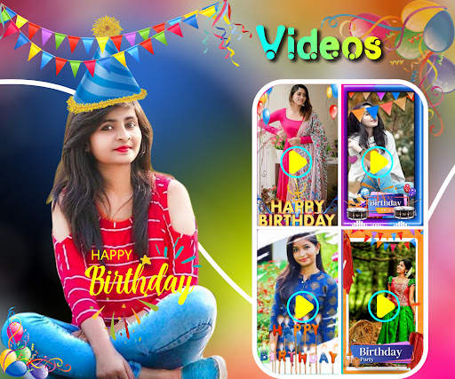 Birthday Video Maker screenshot 1
