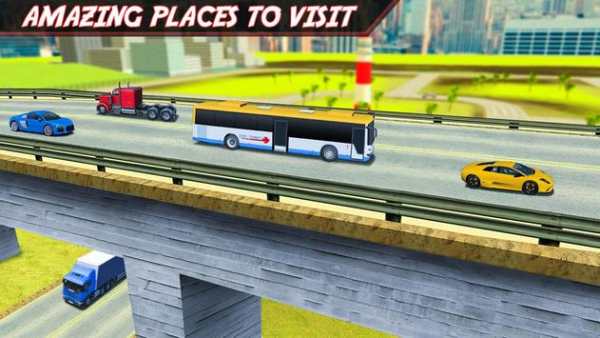 City Tourist Bus Transporter Driving Simulator 3D screenshot 6
