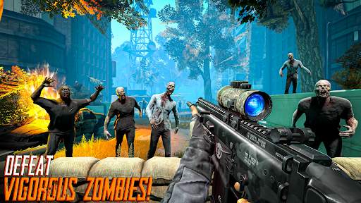 Game Bertahan Hidup Zombie 3D screenshot 1
