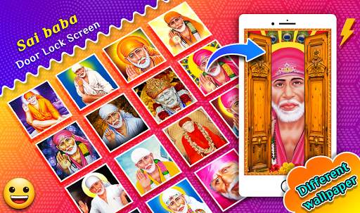 Sai Baba Door Lock Screen screenshot 3