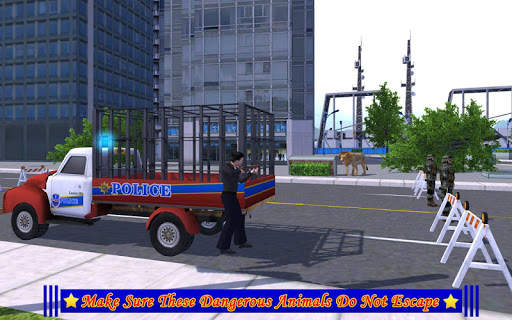 Angry Animals City Police स्क्रीनशॉट 1