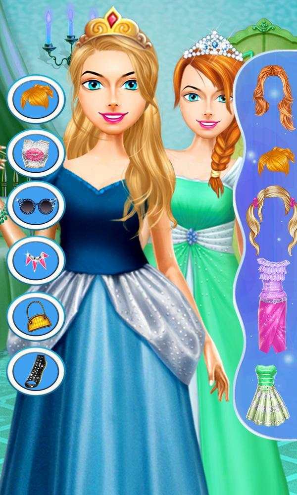 Princess Frozen Makeup salon screenshot 4
