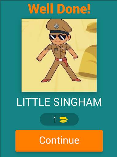 Little Singham Quiz Game 2021 screenshot 8