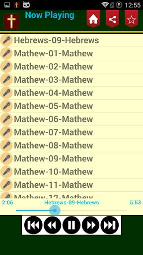Malayalam Bible Audio screenshot 4