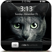 Black Cat ScreenLock icon