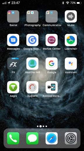 Launcher iOS 15 screenshot 2