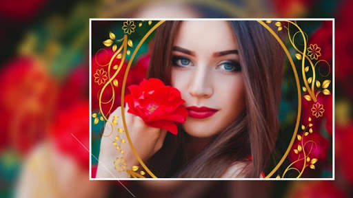 Beautiful Flower Photo Frames Greeting Cards 6 تصوير الشاشة