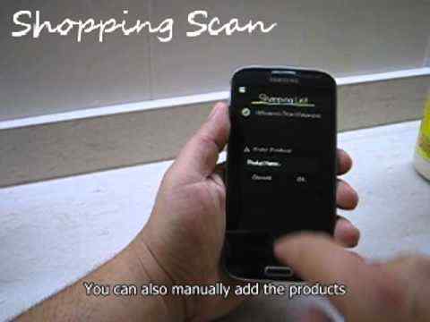 Shopping Scan Shopping List screenshot 1