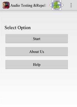 Audio Testing & Repellent App screenshot 1