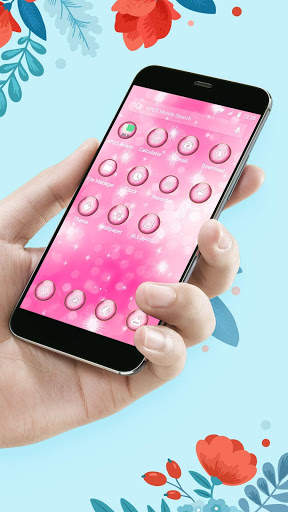 Pink Dream-APUS Launcher theme 1 تصوير الشاشة