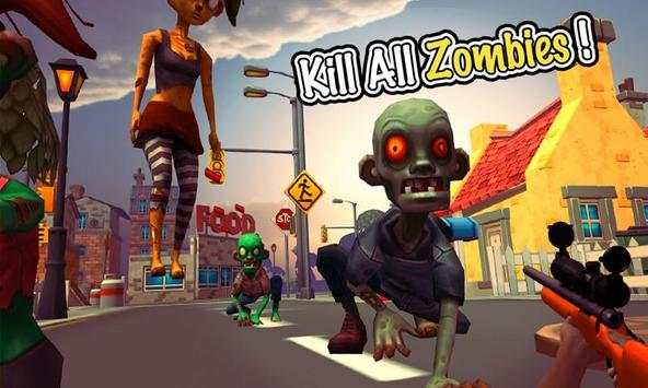 Zombie Town Sniper Shooting screenshot 1