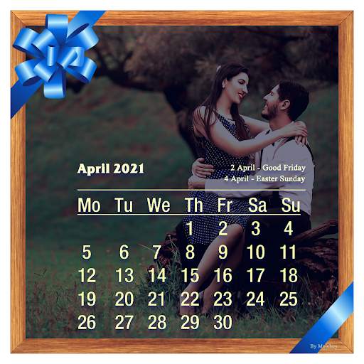 Calendar Photo Frame 2021 USA screenshot 7