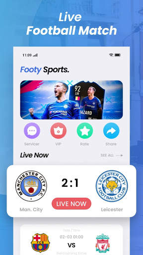Live Football TV HD - Footy Sports screenshot 1