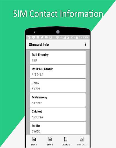 Sim Card Info Details screenshot 4