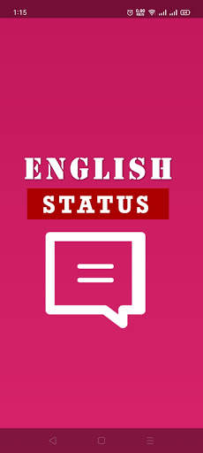 English status for Facebook, Whatsapp, Instagram screenshot 1