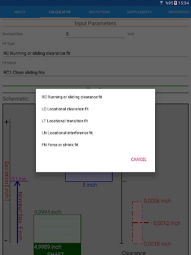 Fit Tolerance ANSI screenshot 11