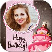 Party Cake Photo Editor with My Pic logo