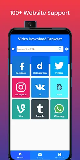 Video Download Browser screenshot 1
