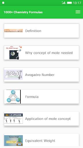 1000  Chemistry Formulas скриншот 2
