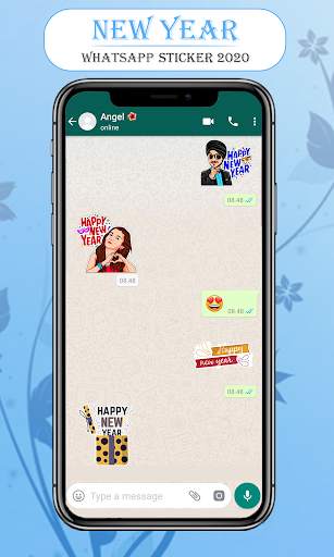 Happy NewYear Sticker 2020 for whatsapp(WASticker) screenshot 5