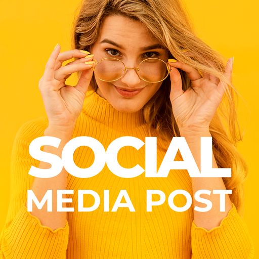 Social Media Post Maker, Poster &amp; Graphic Design icon
