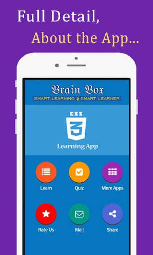 CSS3 tutorial offline app - Advance css3 tutorial screenshot 2