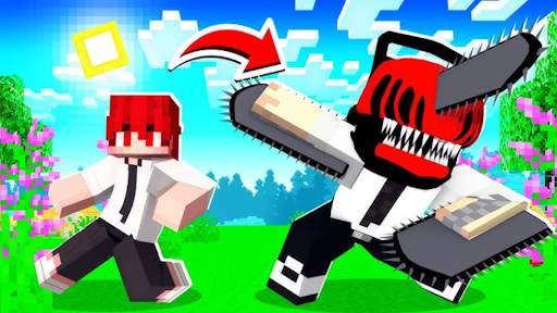 Chainsaw Man Mod Minecraft PE screenshot 1