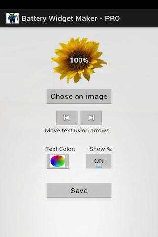 Battery Status Maker FREE screenshot 2