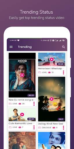 Trending Status - Full Screen Video Stutus screenshot 3