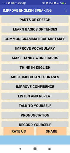 IMPROVE ENGLISH SPEAKING screenshot 1