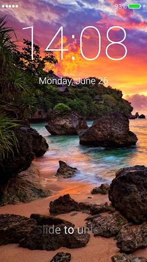 Amazing Indonesia Slide To Unlock Lock Screen screenshot 1