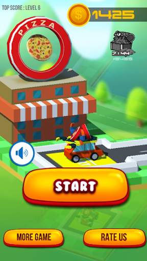 Pizza Shop : Car Delivery screenshot 1