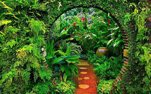 Garden Wallpaper screenshot 1