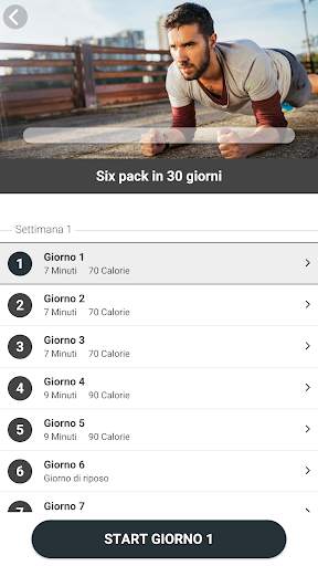 Allenamento per uomo - Allenarsi a casa screenshot 7