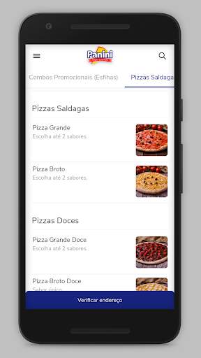 Panini Pizzas screenshot 2