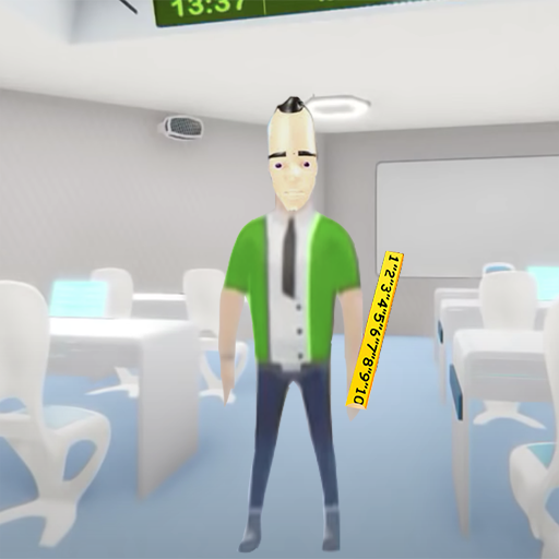 Crazy Math Teacher Angry Neighbor School icon