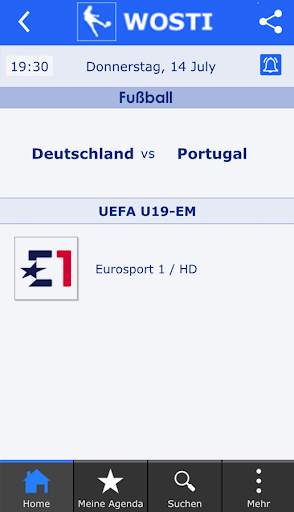 WOSTI Fussball TV Programm screenshot 3