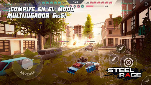 Steel Rage: Mech Cars PvP War screenshot 3