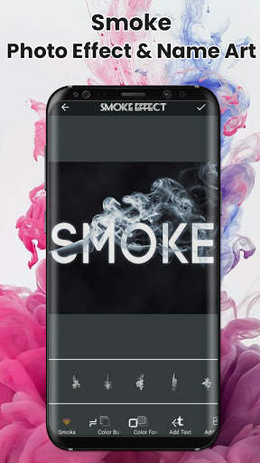 Smoke Photo Effect - Name Art screenshot 6