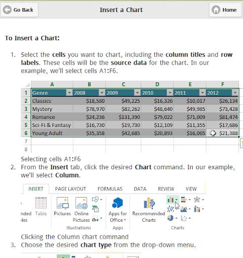 Tutorial for Excel скриншот 6