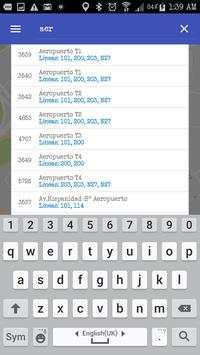 YaBus Madrid EMT bus arrive time screenshot 6