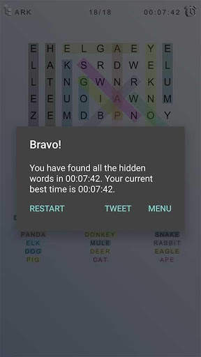 Bible Word Search Puzzle Game screenshot 15