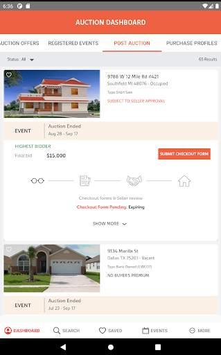 Xome Auctions screenshot 12