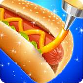 Hot Dog Maker : Street Food Cooking Games 2019 logo