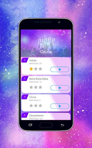 Ozuna MAMACITA - Piano Tiles Game screenshot 2