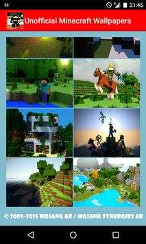 Unofficial Minecraft Wallpaper screenshot 2
