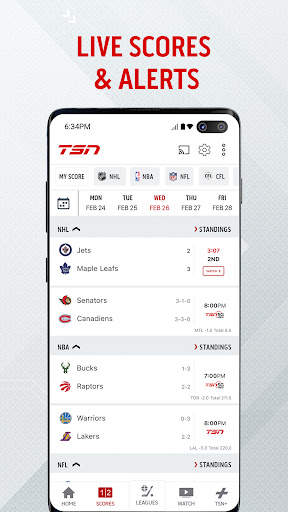 TSN: Live Sports, News, Scores screenshot 5