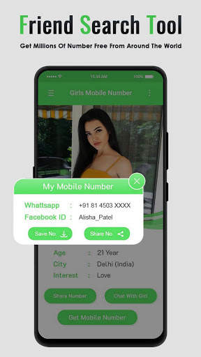 Friend Search Tool - Girls Number Search screenshot 4
